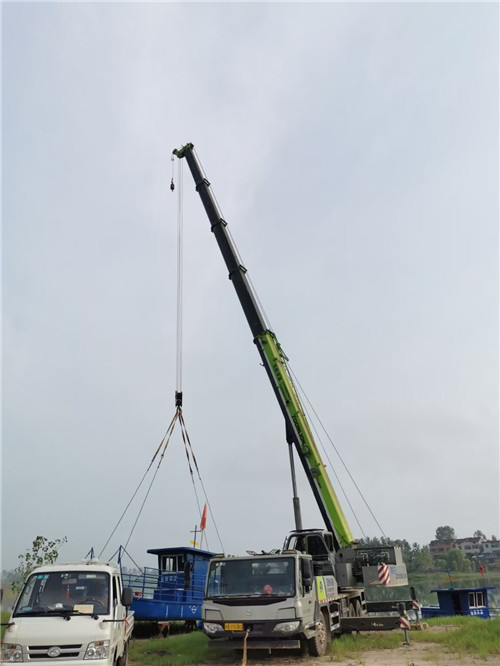 北戴河区桥梁建设吊装案例